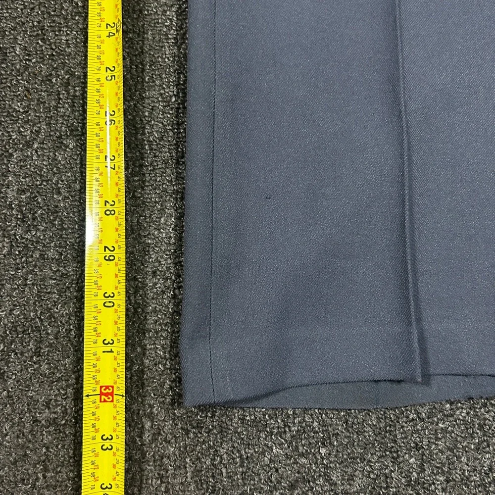 Levi's Action Slacks Mens 32x32 Gray Blue Good Vintage Sta-Prest Straight Pants